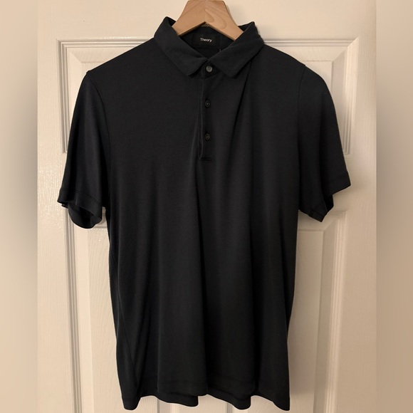 Theory Other - Theory Men's Black Polo Shirt